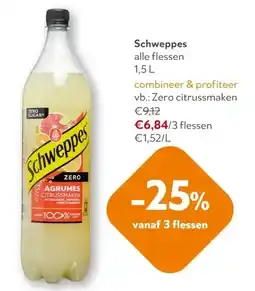 OKay Schweppes Zero citrussmaken aanbieding