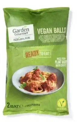 Hanos Garden Gourmet Plantaardige producten vegan balletjes aanbieding