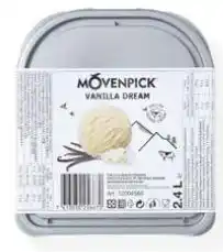 Hanos Mövenpick Schepijs vanilla dream aanbieding