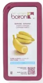 Hanos Les vergers Boiron Puree banaan aanbieding