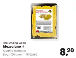 Hanos The Smiling Cook Mezzalune Quattro formaggi aanbieding