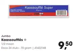 Hanos Jumbo Kaassoufflés 1/2 maan aanbieding