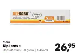 Hanos Mora Kipkorns aanbieding