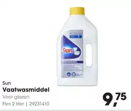 Hanos Sun Vaatwasmiddel Voor glazen aanbieding