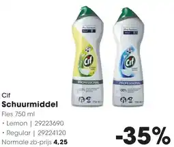 Hanos Cif Schuurmiddel aanbieding