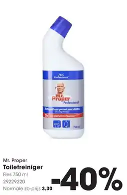 Hanos Mr. Proper Toiletreiniger aanbieding