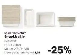 Hanos Select by Nature Snackbakje aanbieding