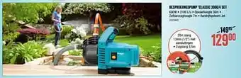 HandyHome Besproeiingspomp classic 3000-4 set aanbieding