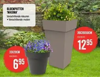 HandyHome Bloempotten maxima aanbieding