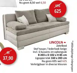 Weba LINCOLN aanbieding
