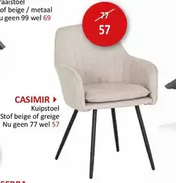 Weba CASIMIR aanbieding