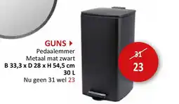 Weba GUNS aanbieding