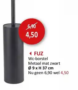 Weba FUZ aanbieding