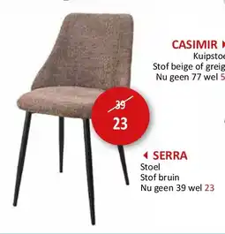 Weba SERRA aanbieding