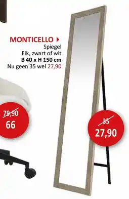 Weba MONTICELLO aanbieding