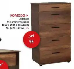 Weba KOMODO aanbieding