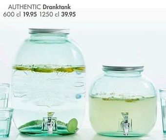 Authentic dranktank