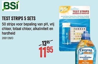 Test strips 5 sets