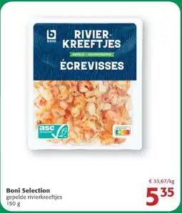 Comarkt Boni Selection gepelde rivierkreeftjes aanbieding