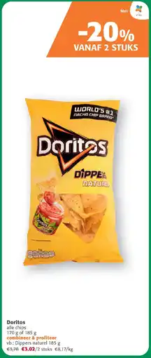 Comarkt Doritos alle chips aanbieding