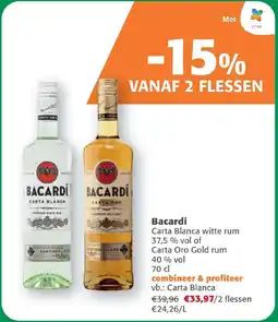 Comarkt Bacardi Carta Blanca witte rum aanbieding