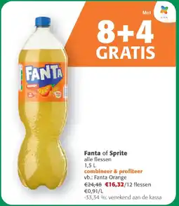 Comarkt Fanta of Sprite aanbieding