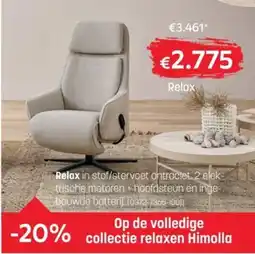 BE-Okay Relax in stof/stervoet antraciet aanbieding