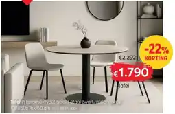 BE-Okay Tafel aanbieding