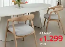 BE-Okay Tafel aanbieding