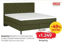 BE-Okay Boxspring aanbieding