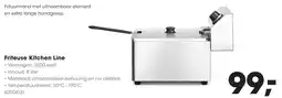 Hanos Friteuse Kitchen Line aanbieding