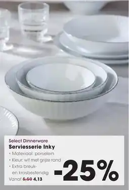 Hanos Select Dinnerware Serviesserie Inky aanbieding