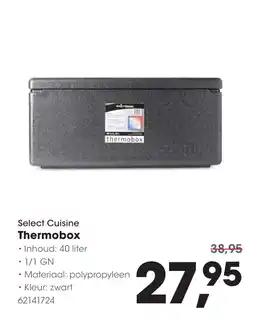 Hanos Select Cuisine Thermobox aanbieding