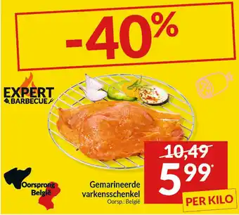 Intermarché Gemarineerde varkensschenkel aanbieding