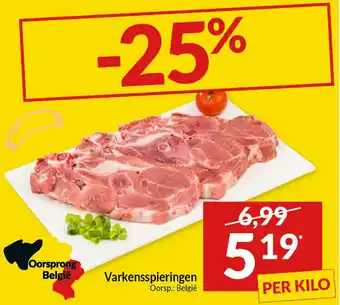Intermarché Varkensspieringen aanbieding