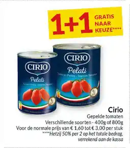 Intermarché Cirio aanbieding