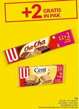 Intermarché LU cha cha aanbieding
