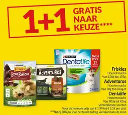 Intermarché Friskies, Adventuros of Dentalife aanbieding