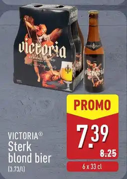 ALDI Victoria Sterk blond bier aanbieding