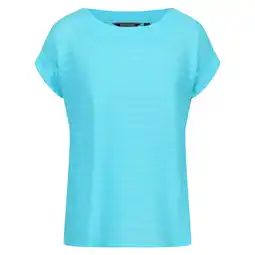 Decathlon Dames Adine Gestreept Tshirt (Zeegezicht) aanbieding