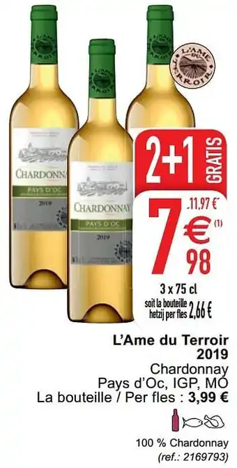 Cora L`ame du terroir 2019 aanbieding