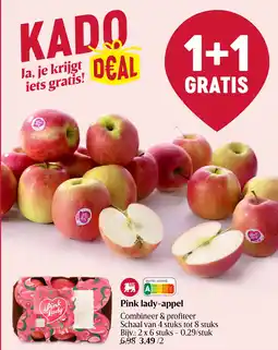 Delhaize Pink lady-appel aanbieding