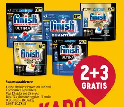 Delhaize Vaatwastabletten aanbieding