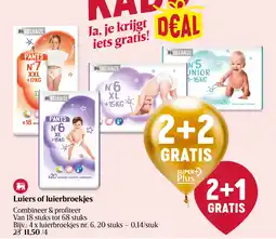 Delhaize Luiers of luierbroekjes aanbieding