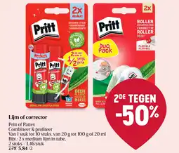 Delhaize Lijm of corrector aanbieding