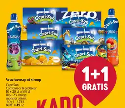 Delhaize Vruchtensap of siroop aanbieding