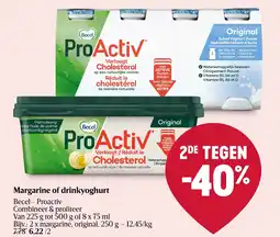 Delhaize Margarine of drinkyoghurt aanbieding
