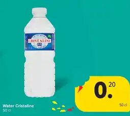 Carrefour Water Cristaline aanbieding