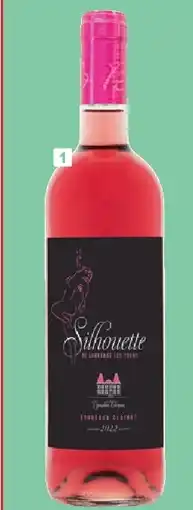 Carrefour Frankrijk Bordeaux Supérieur Clairet Silhouette aanbieding