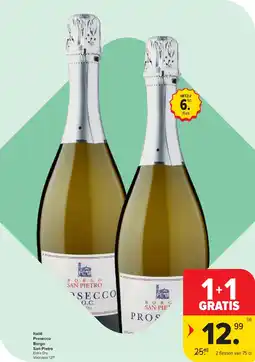 Carrefour Italië Prosecco Borgo San Pietro aanbieding